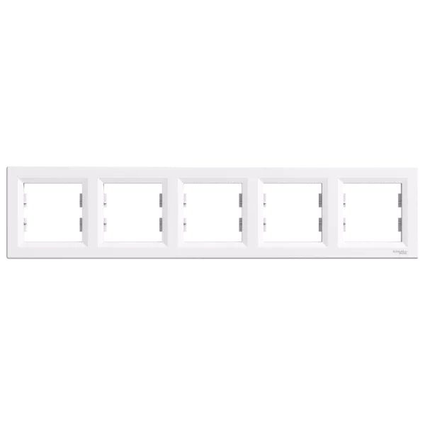 Schneider Electric ASFORA EPH5800521 Рамка 5-місна горизонтальна біла