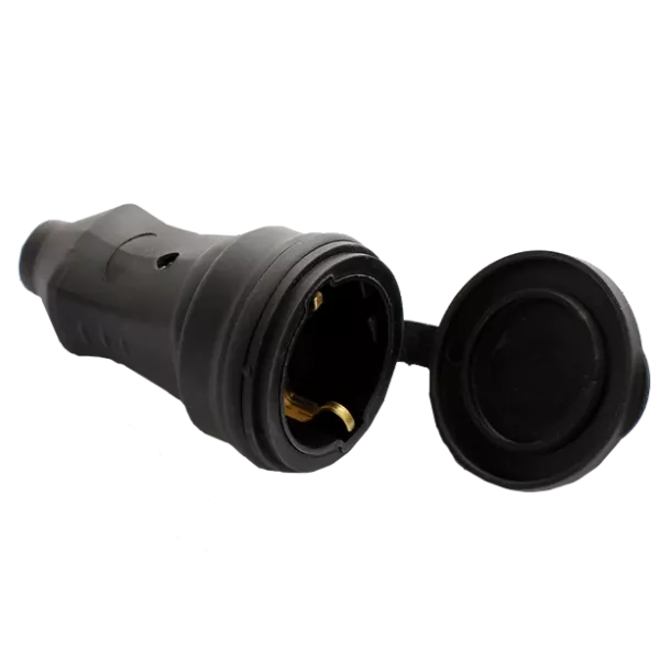 ERKA 5001 Штепсельний роз`єм з заглушкою 1*16 (каучук)