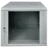 EServer 9U 600х350х503 скло, сіра Шафа