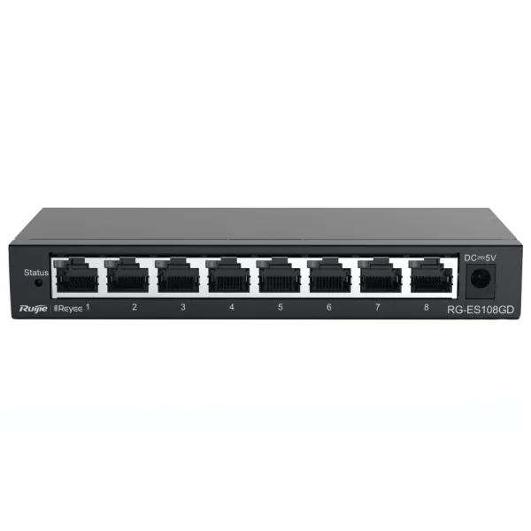 Ruijie Reyee RG-ES108GD Комутатор 8 портів некерований