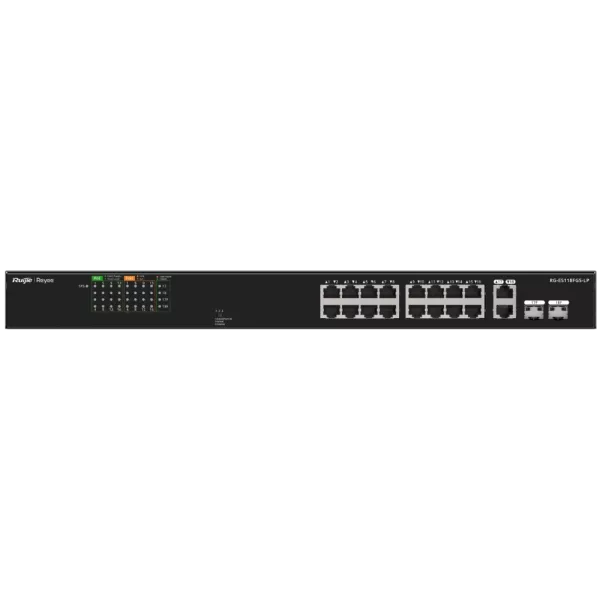 Ruijie Reyee RG-ES118FGS-LP PoE Комутатор 18 портів некерований