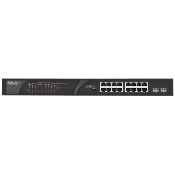 Ruijie Reyee RG-ES118GS-P PoE Комутатор 18 портів некерований