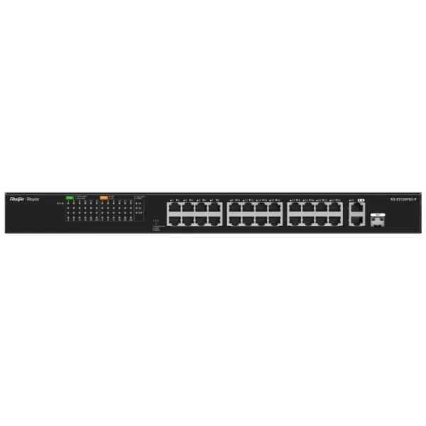 Ruijie Reyee RG-ES126FGS-P PoE Комутатор 26 портів некерований