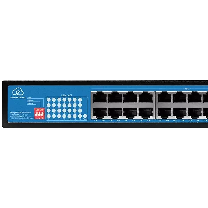 Ewind EW-ES2028CF-AP PoE Коммутатор 24 порта неуправляемый