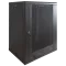 EServer 12U 600х500х637 скло, чорна Шафа