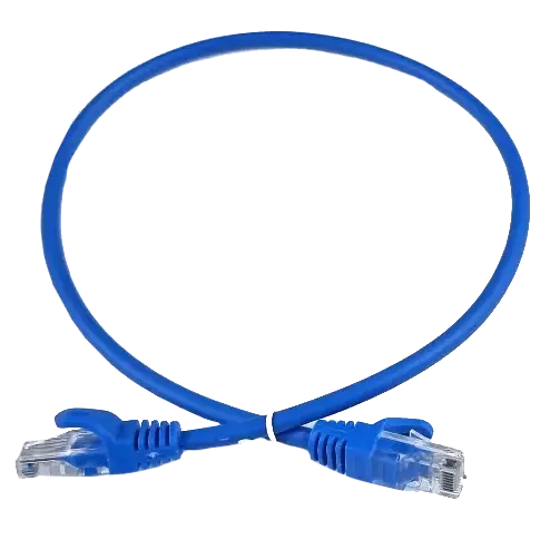 EServer UTP CAT5e Патч-корд блакитний 0.25м