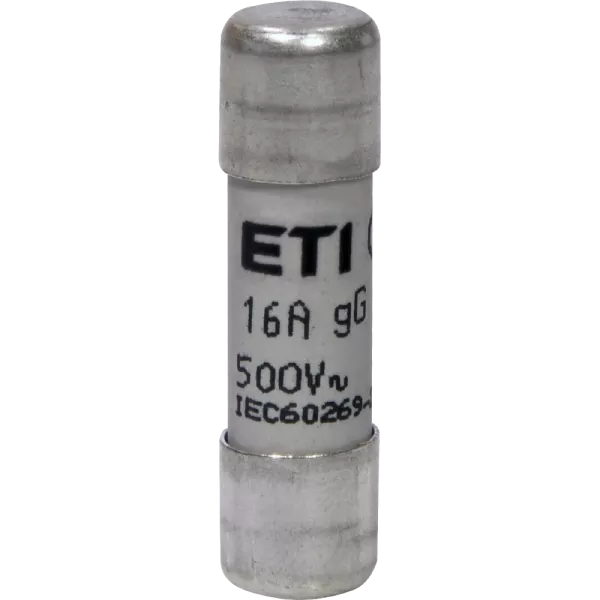 ЕТІ CH 10x38 gG 16A 500V Запобіжник