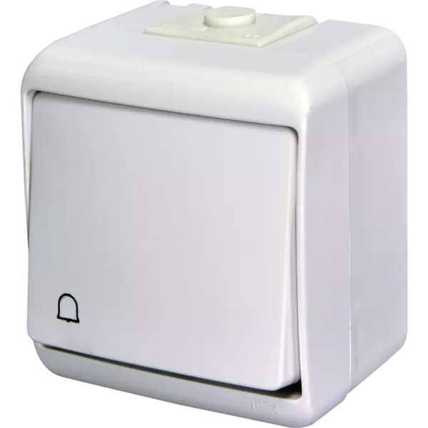 ETI Hermetics 4668003 Кнопка "дзвоник" VHE-4 (біла, IP54)