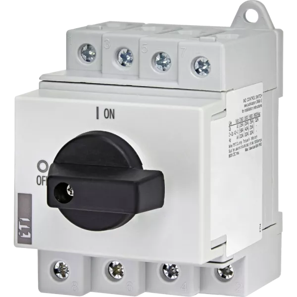 ETI LS32 SMA A4 4р "1-0" 32A 1000V DC Роз'єднувач запобіжників PV