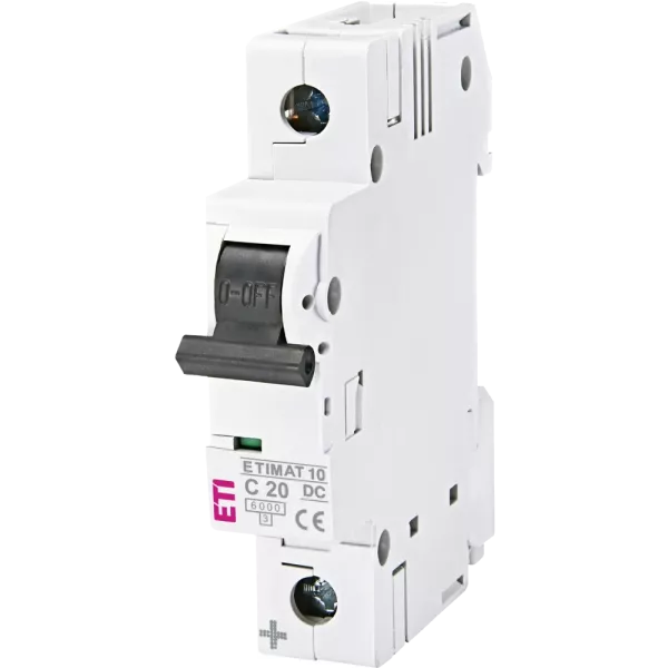 ЕТІ ETIMAT 10 DC 1p C 20A (6 kA) Автоматичний вимикач