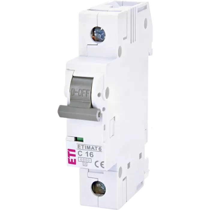 ЕТІ ETIMAT 6 1Р 16А 6kA C Автоматический выключатель
