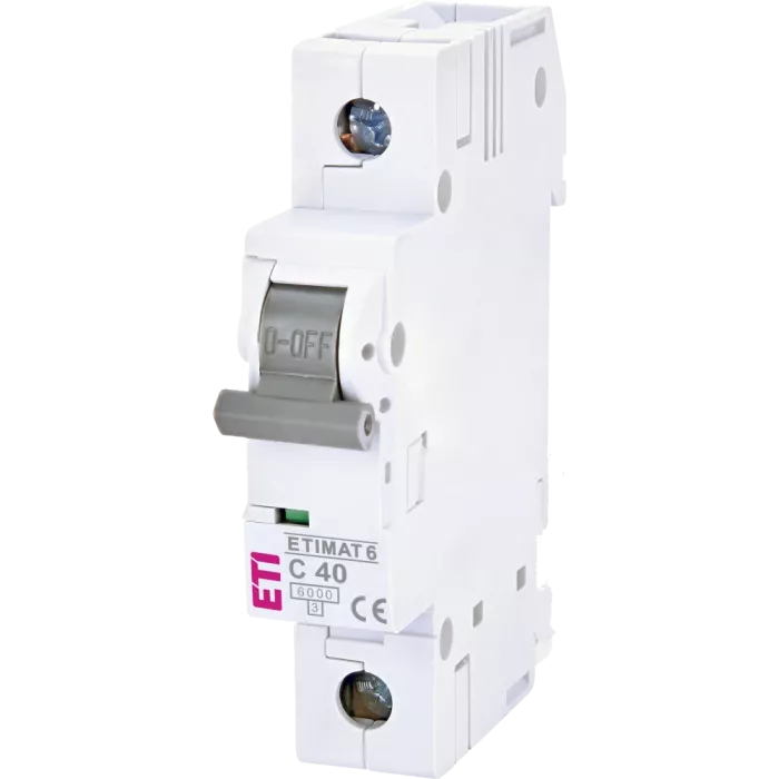 ЕТІ ETIMAT 6 1Р 40А 6kA C Автоматический выключатель