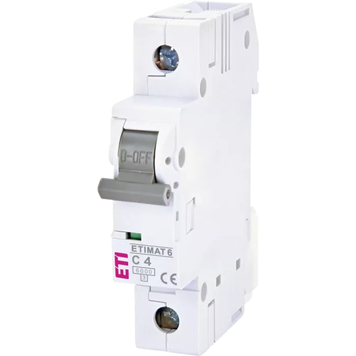 ЕТІ ETIMAT 6 1Р 04А 6kA C Автоматический выключатель