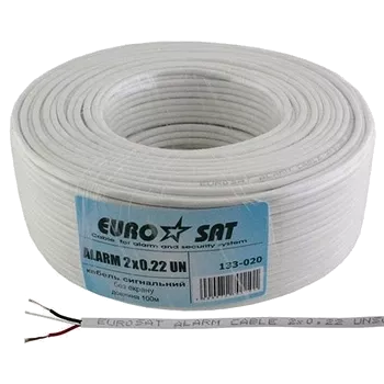EUROSAT 10x0.22 CU Кабель (бух 100м)