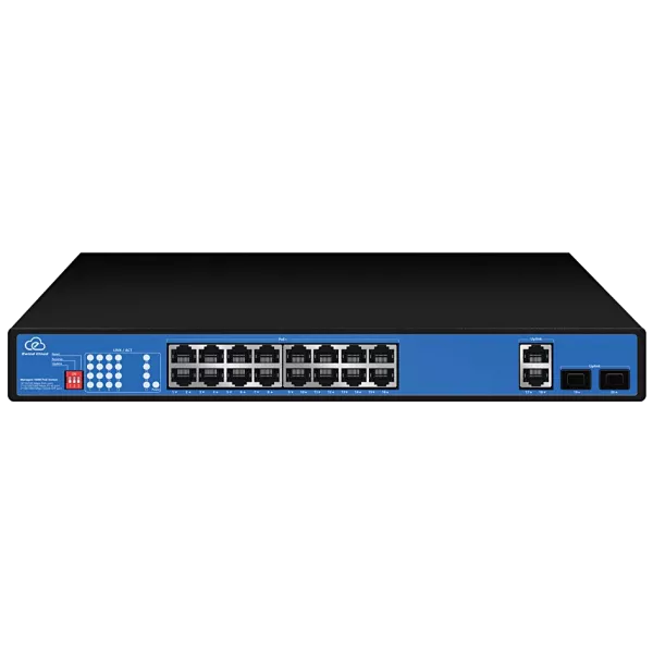 Ewind EW-ES2020CF-AP PoE Комутатор 16 портів некерований