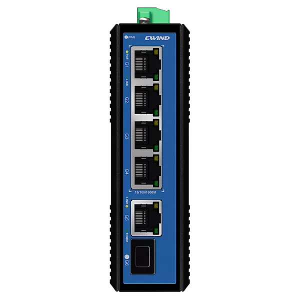 Ewind EW-PIS1806F-4GE PoE Комутатор 6 портів некерований