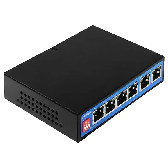 Ewind EW-S1906CF-DP PoE Комутатор 6 портів некерований