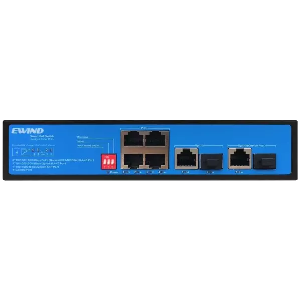 Ewind EW-S1907CG-AP PoE Комутатор 7 портів некерований