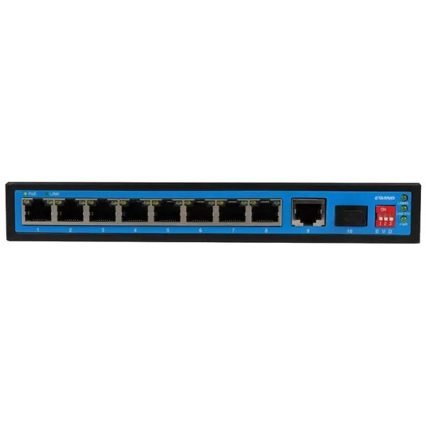 Ewind EW-S1910CFG-DP PoE Комутатор 10 портів некерований