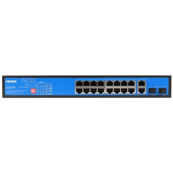 Ewind EW-S1920CG-AP POE Комутатор 20 портів некерований