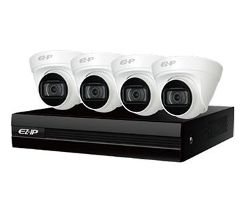 EZIP-KIT/NVR1B04HC-4P/E/4-T1B20 Комплект відеоспостереження Dahua