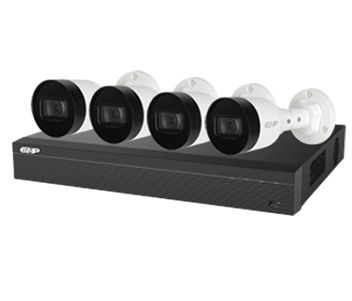 EZIP-KIT/NVR1B04HC-4P/E/4-B1B20 Комплект відеоспостереження Dahua