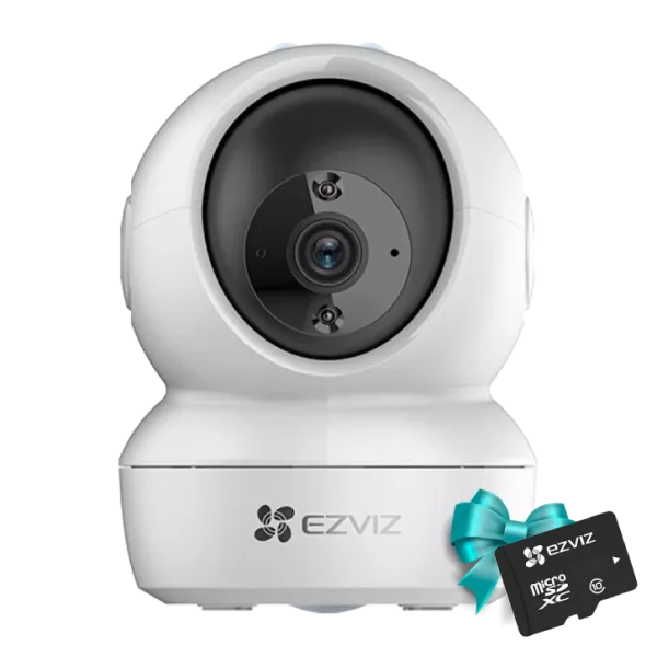 камера Ezviz H6c + карта пам'яті CS-CMT-CARDT32G-D Комплект