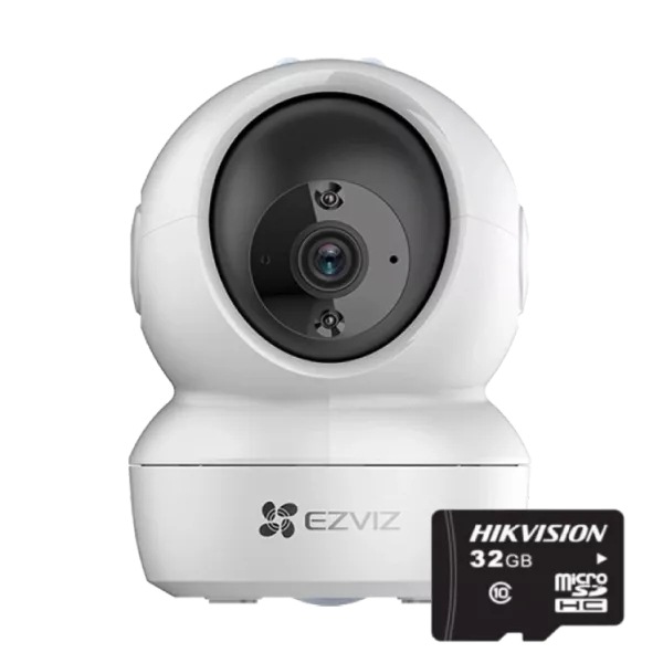 Ezviz H6c + Hikvision HS-TF-L2/32G Комплект камера + карта пам'яті
