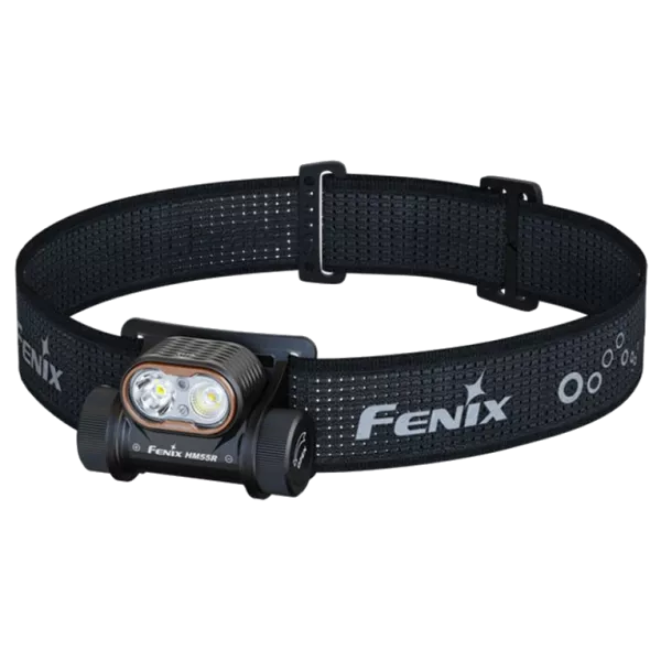 Fenix HM55R Ліхтар налобний чорний