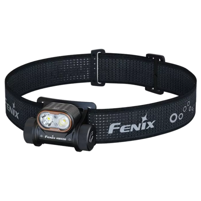 Fenix HM55R Ліхтар налобний чорний