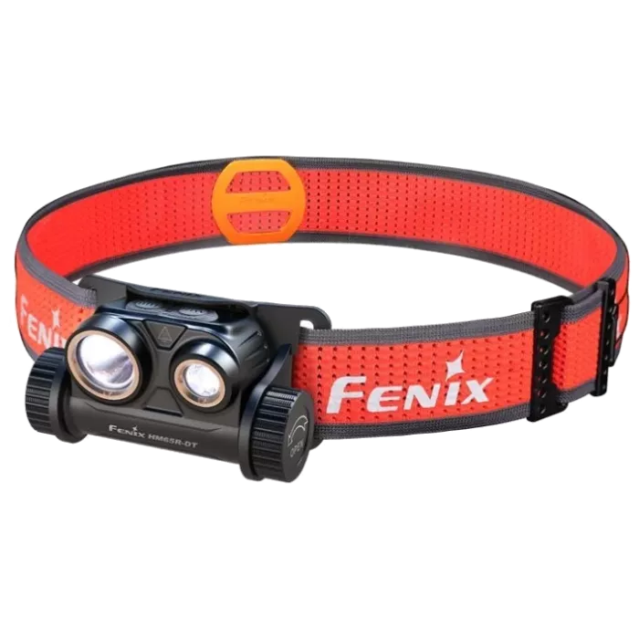 Fenix HM65R-DT Ліхтар налобний чорний