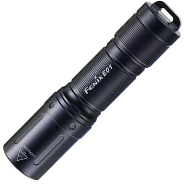 Fenix E01 V2.0  чорний ліхтар наключний