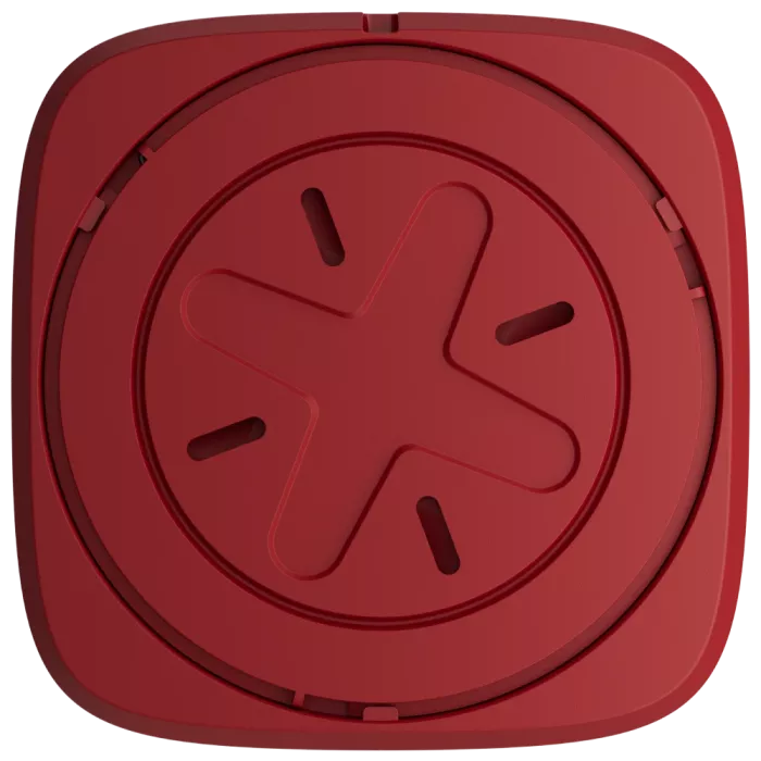 Ajax EN54 FireProtect (VAD) red пожарный световой "ВИХІД" Извещатель