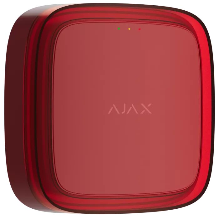 Ajax EN54 FireProtect (VAD) red пожарный световой "ВИХІД" Извещатель