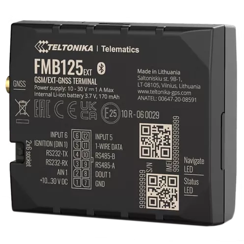 Teltonika FMB125 RS232, RS485 2G трекер