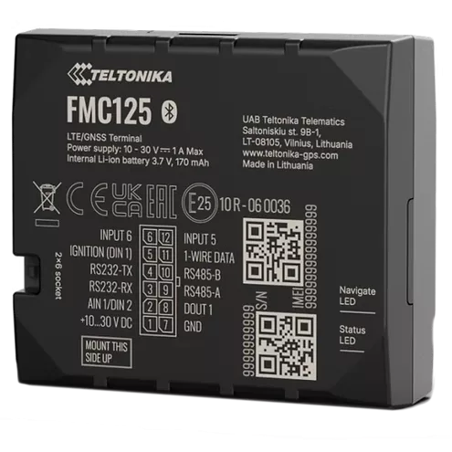 Teltonika FMС125 RS232, RS485 4G трекер