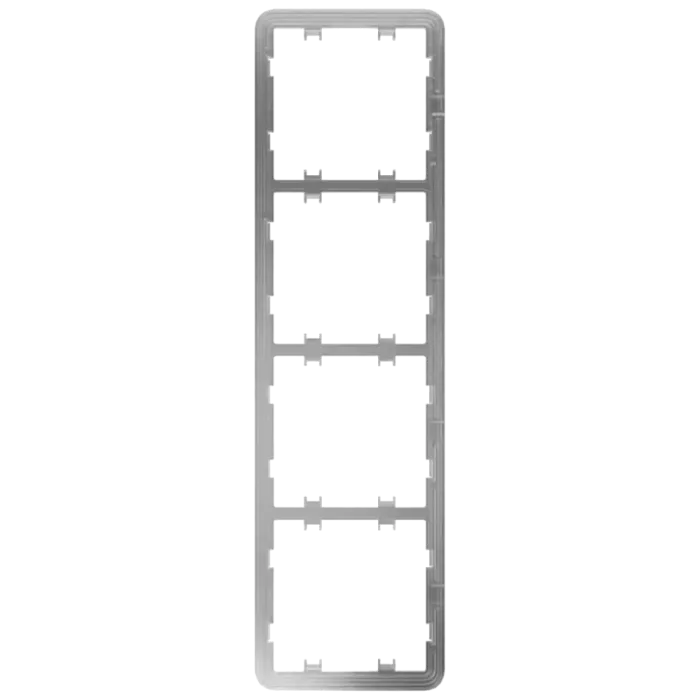 Ajax Frame (4 seats) vertical [55] ASP Рамка для чотирьох вимикачів