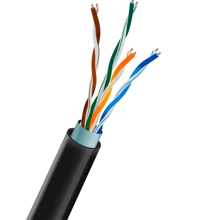 TRINIX FTP CAT5E CCA 0.51 mm LDPE Outdoor (305м) Кабель