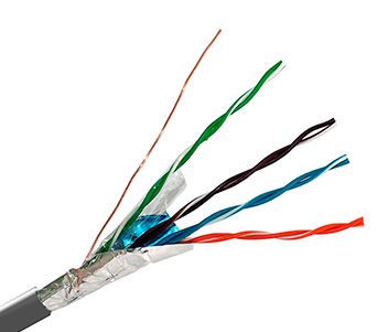 FTP CAT5 Бухта кабель вита пара FTP CAT-5 (305м)