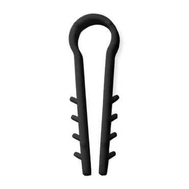 Дюбель Ziplex ялинка кругла d 10 чорна (100 шт)