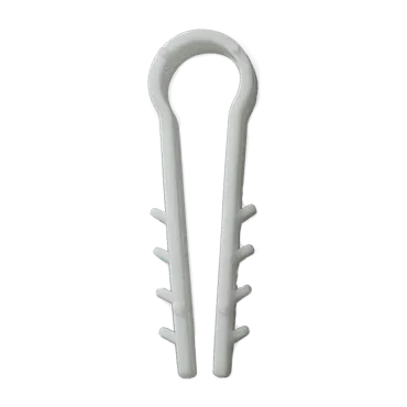 Дюбель Ziplex ялинка кругла d 10 біла (100 шт)