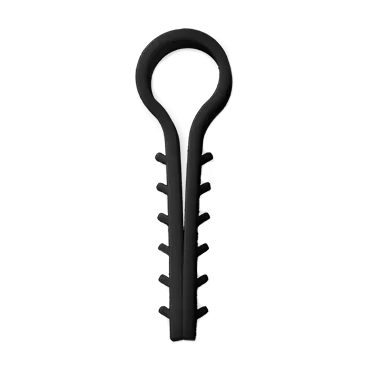 Дюбель Ziplex ялинка кругла d 12 чорна (100 шт)