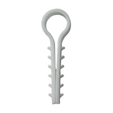 Дюбель Ziplex ялинка кругла d 12 біла (100 шт)