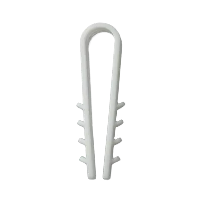 Дюбель Ziplex ялинка кругла d 8 біла (100 шт)