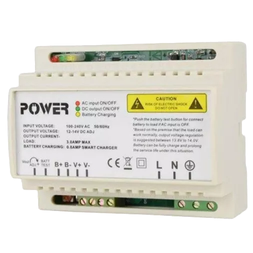 Full Energy BBGP-123DIN на DIN-рейку 12В 3А Блок безперебійного живлення