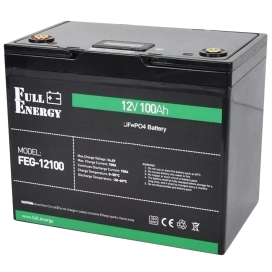 Full Energy FEG-12100 12В 100А*год 100А Літієва акумуляторна батарея