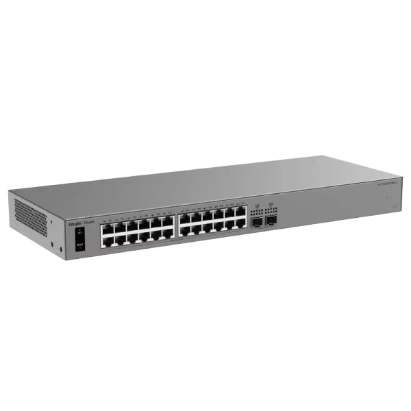 Ruijie Reyee RG-ES224GC2MS Комутатор 24 порти керований хмарно