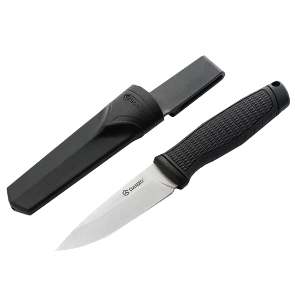 Ganzo G806-BK Ніж чорний з ножнами