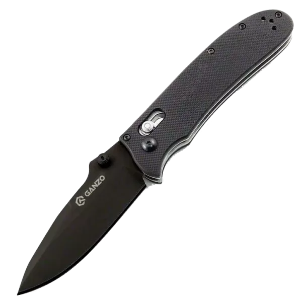 Ganzo G704 Ніж складаний із чорним лезом