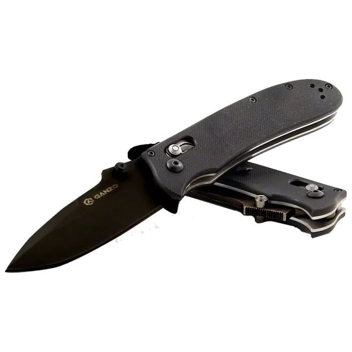 Ganzo G704 Ніж складаний із чорним лезом
